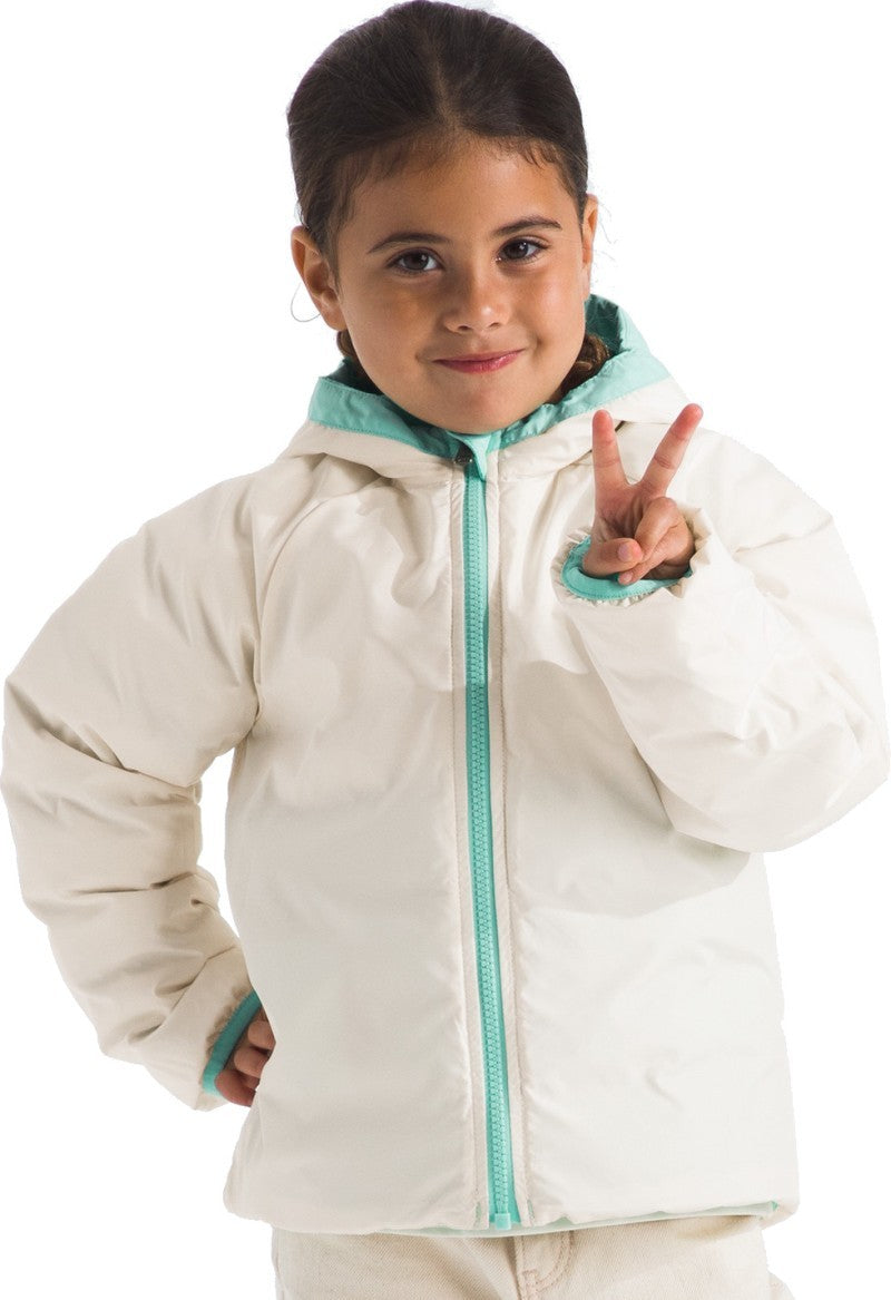 Reversible Perrito Hooded Jacket - Kids - bright foam 1