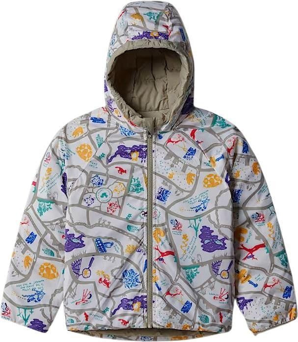 Reversible Perrito Hooded Jacket - Kids - clay grey 1
