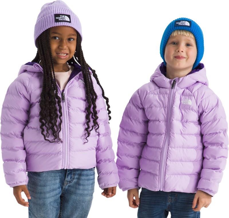 Reversible Perrito Hooded Jacket - Kids - lite lilac 1