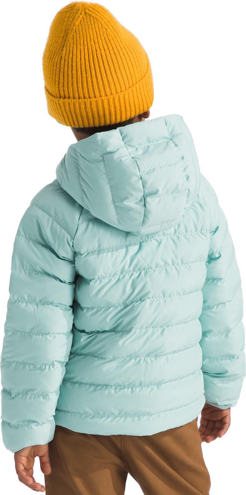 Reversible Perrito Hooded Jacket - Kids - muted pine 1
