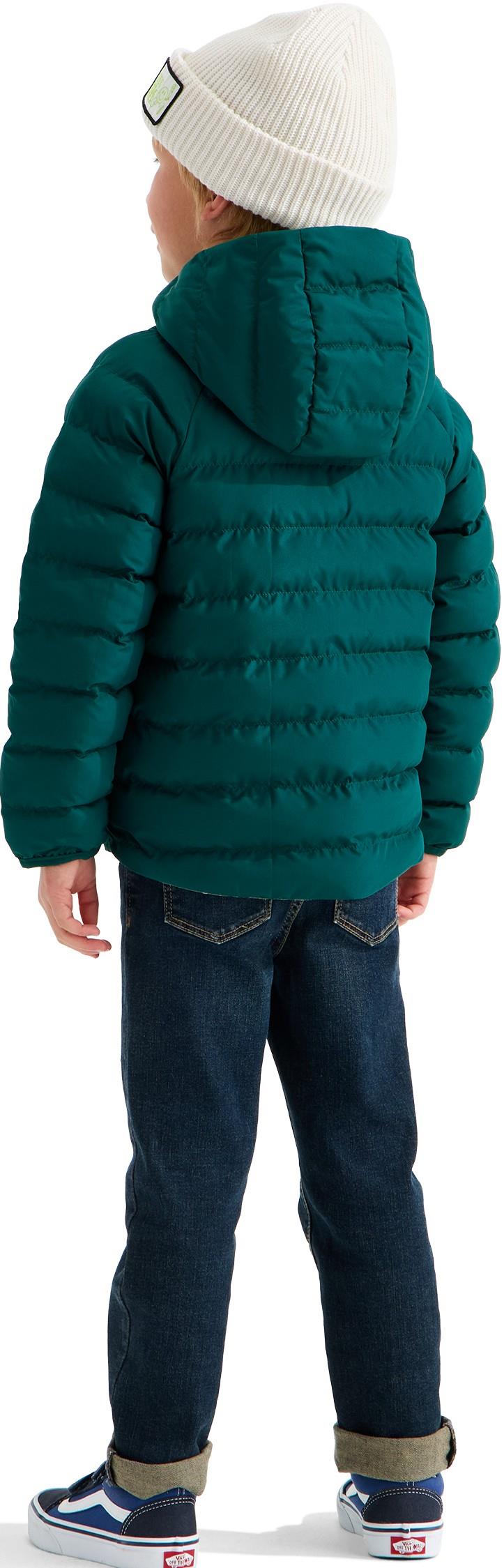 Reversible Perrito Hooded Jacket - Kids - pacific teal 1