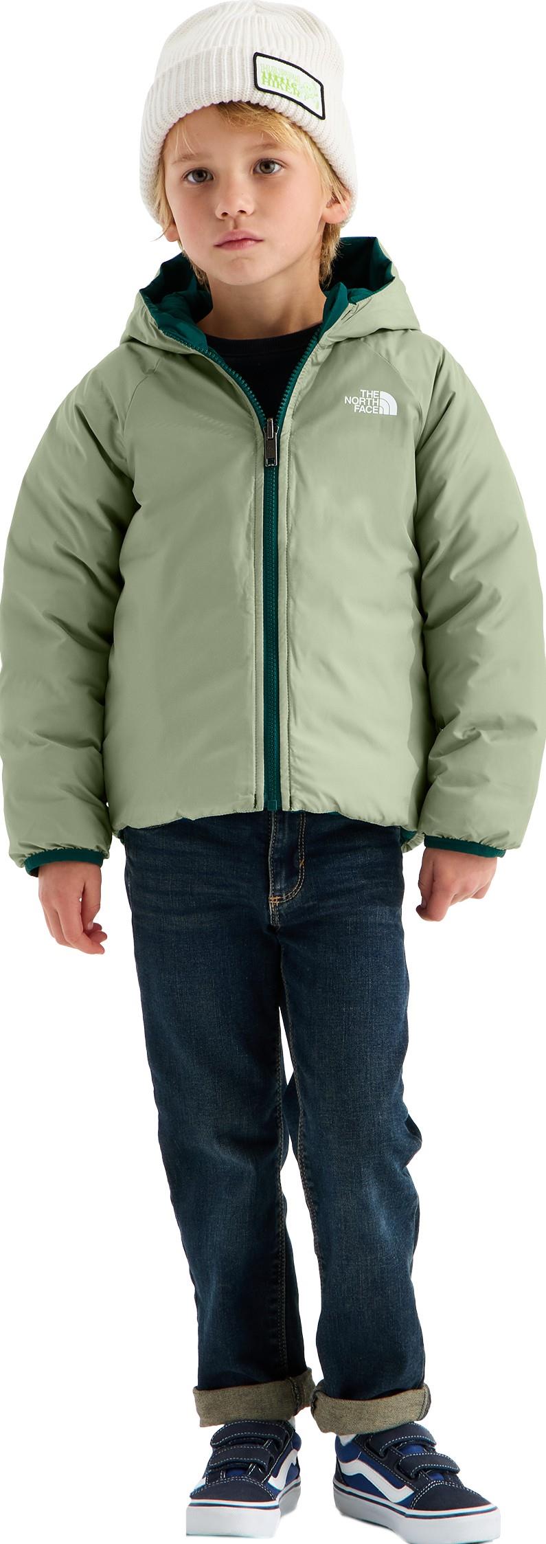 Reversible Perrito Hooded Jacket - Kids - pacific teal 1