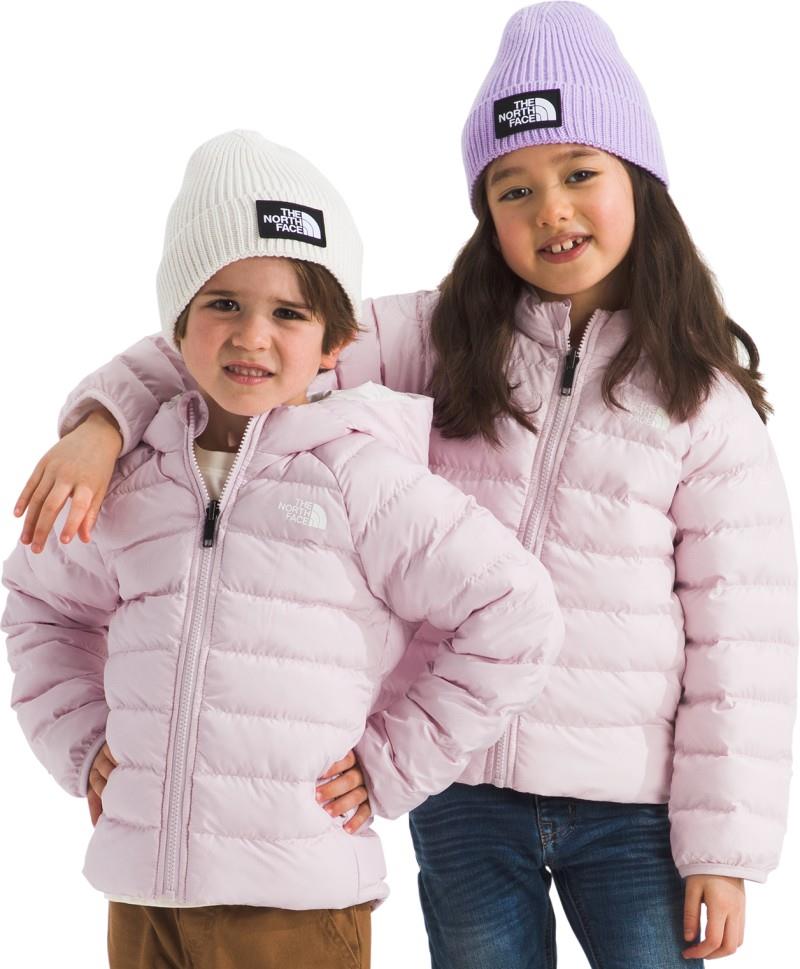 Reversible Perrito Hooded Jacket - Kids - pale blossom 1