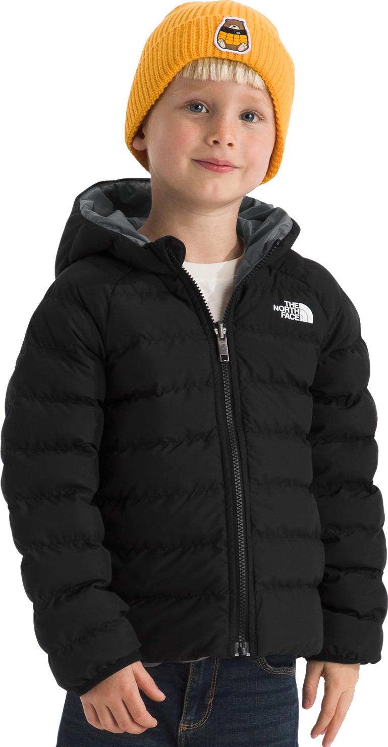 Reversible Perrito Hooded Jacket - Kids - tnf black / smoked pearl 1