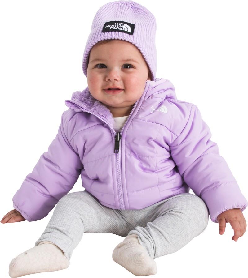 Reversible Shasta Full Zip Hooded Jacket - Baby Girls - lite lilac 1