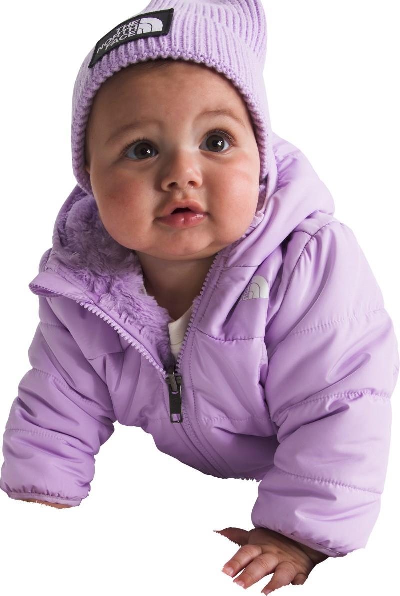 Reversible Shasta Full Zip Hooded Jacket - Baby Girls - lite lilac 1
