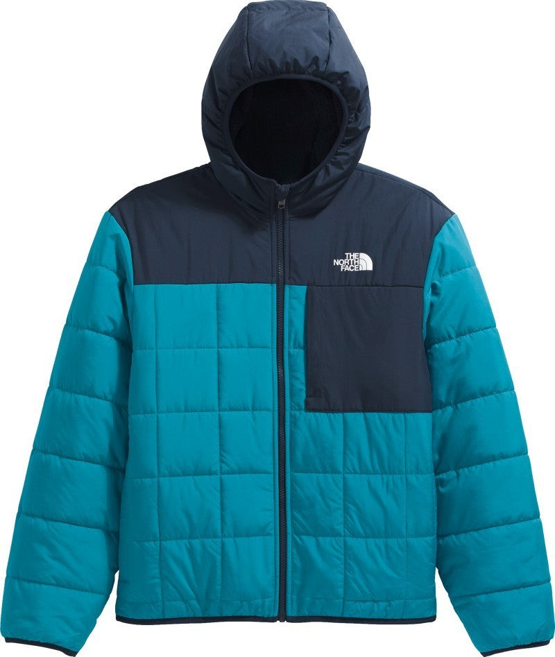 Reversible Shasta Full Zip Hooded Jacket - Boys - dusk blue / summit navy 1