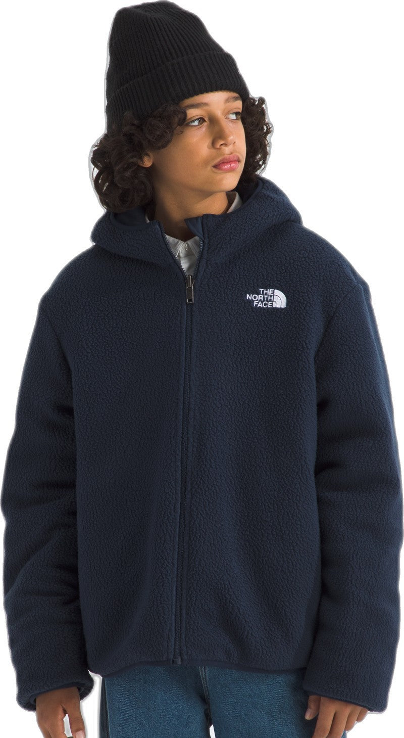 Reversible Shasta Full Zip Hooded Jacket - Boys - dusk blue / summit navy 1
