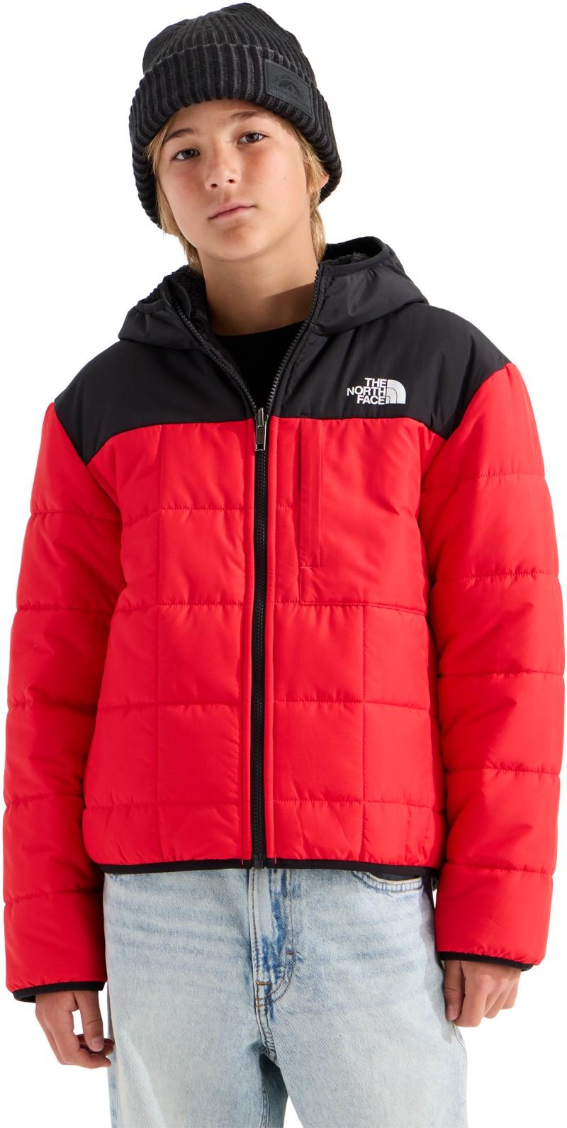 Reversible Shasta Full Zip Hooded Jacket - Boys - elevation red 1