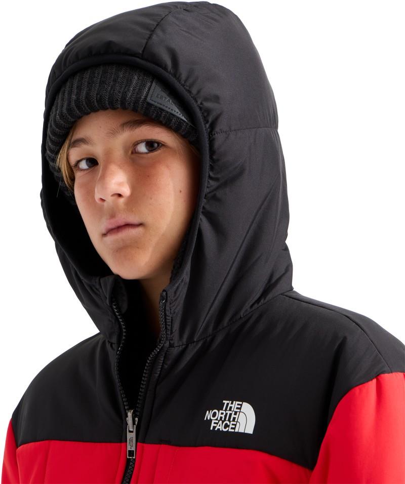 Reversible Shasta Full Zip Hooded Jacket - Boys - elevation red 1