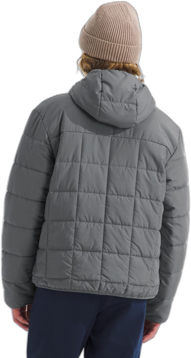 Reversible Shasta Full Zip Hooded Jacket - Boys - smoked pearl 1
