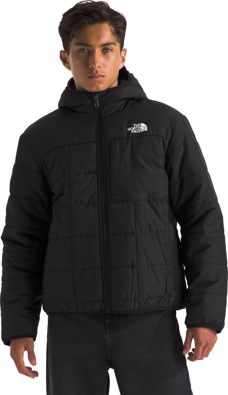 Reversible Shasta Full Zip Hooded Jacket - Boys - tnf black 1