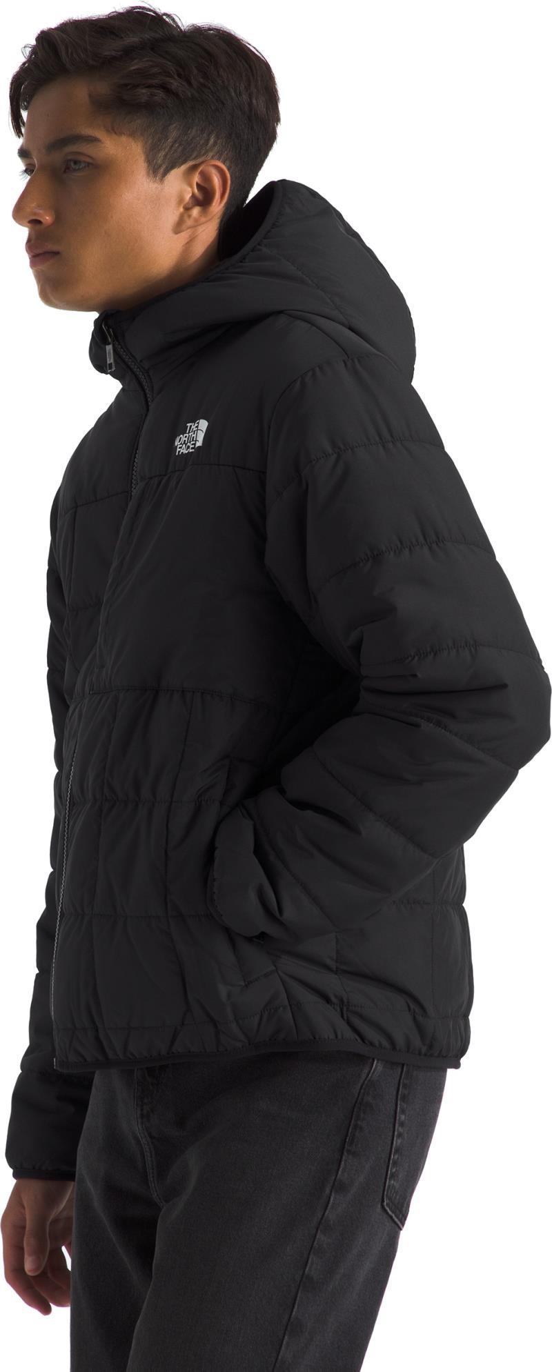 Reversible Shasta Full Zip Hooded Jacket - Boys - tnf black 1