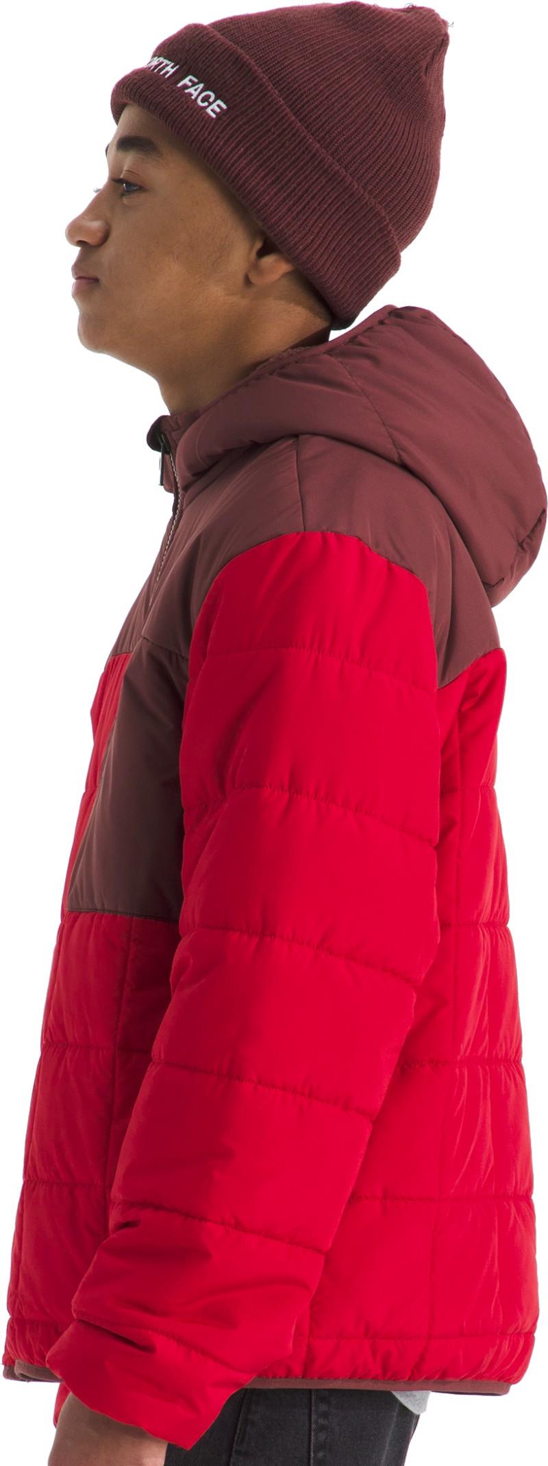 Reversible Shasta Full Zip Hooded Jacket - Boys - tnf red / sumac 1