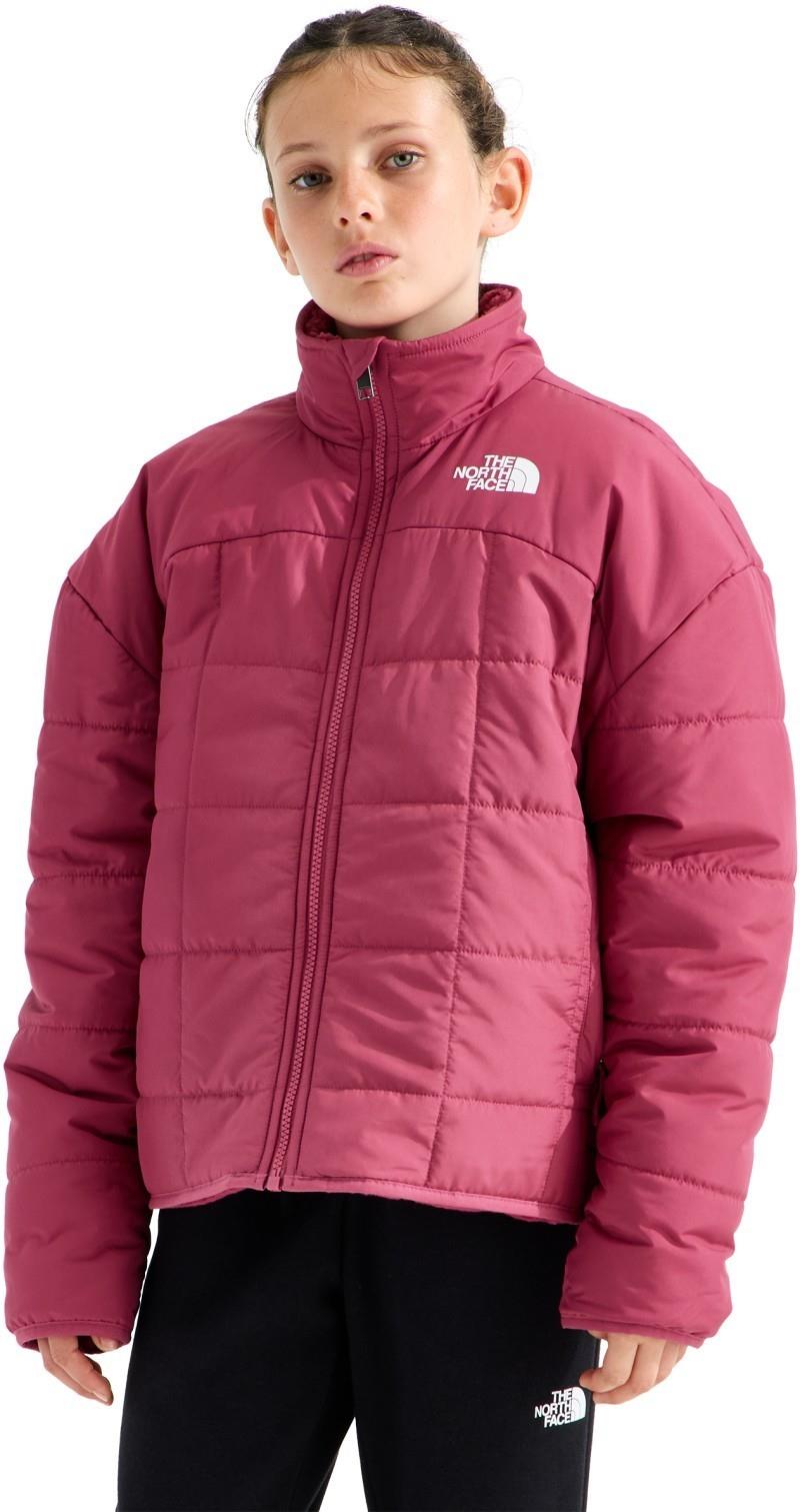 Reversible Shasta Full Zip Jacket - Girls - fermented clay 1