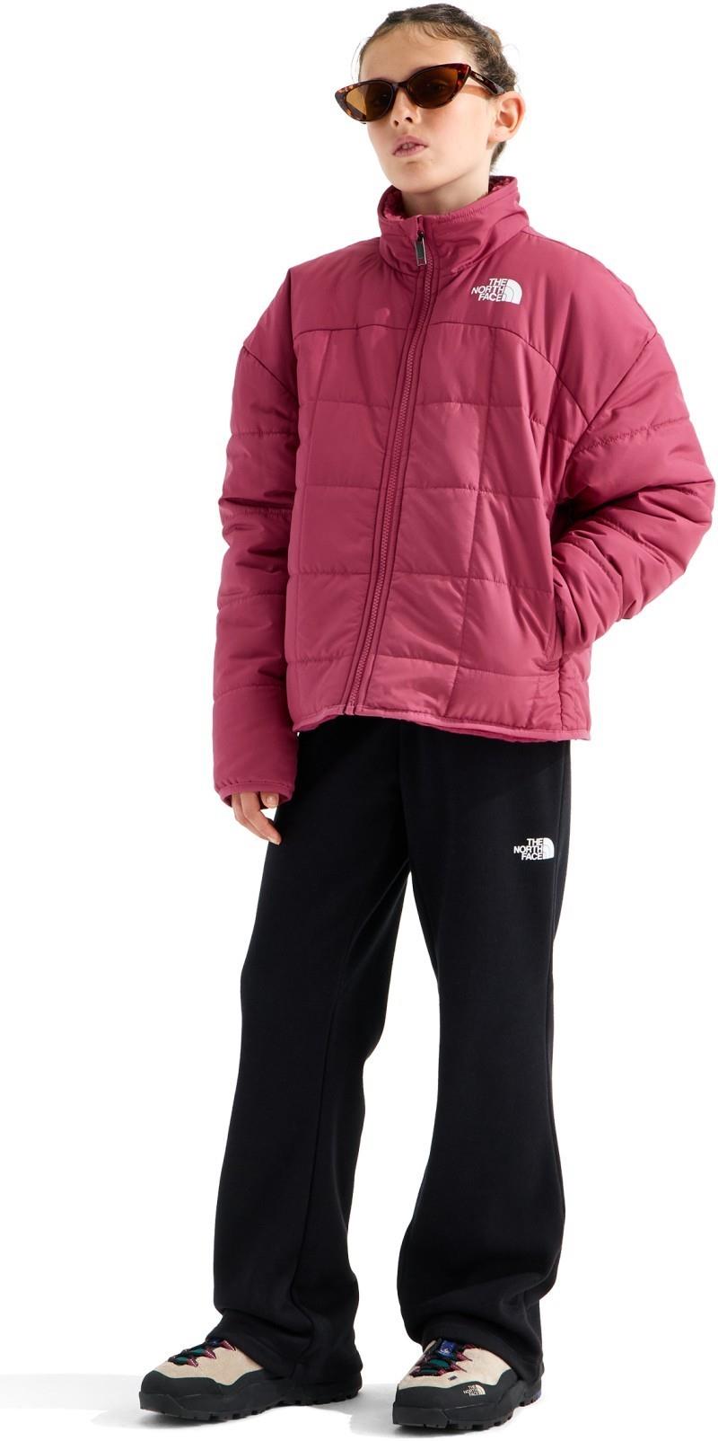 Reversible Shasta Full Zip Jacket - Girls - fermented clay 1