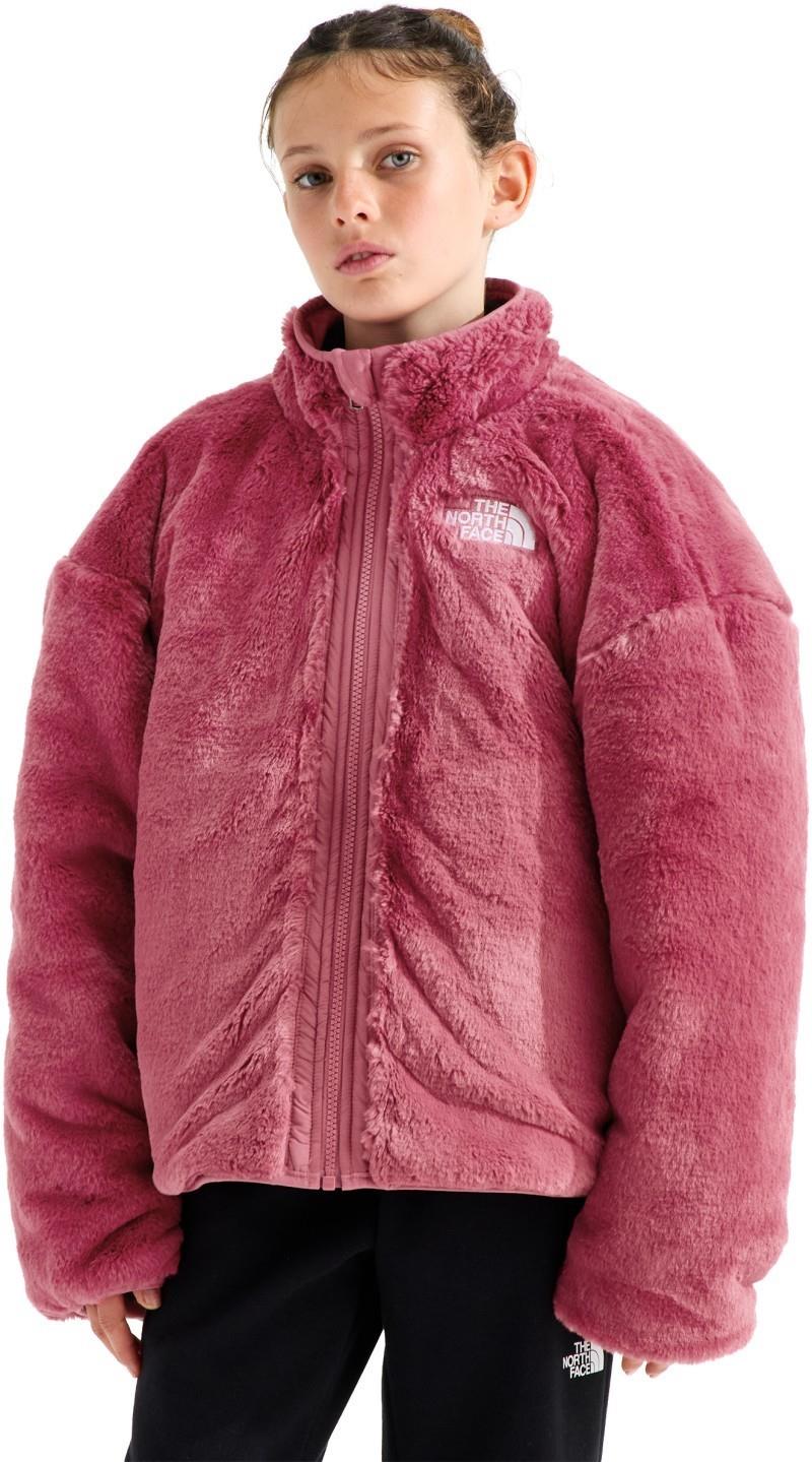Reversible Shasta Full Zip Jacket - Girls - fermented clay 1