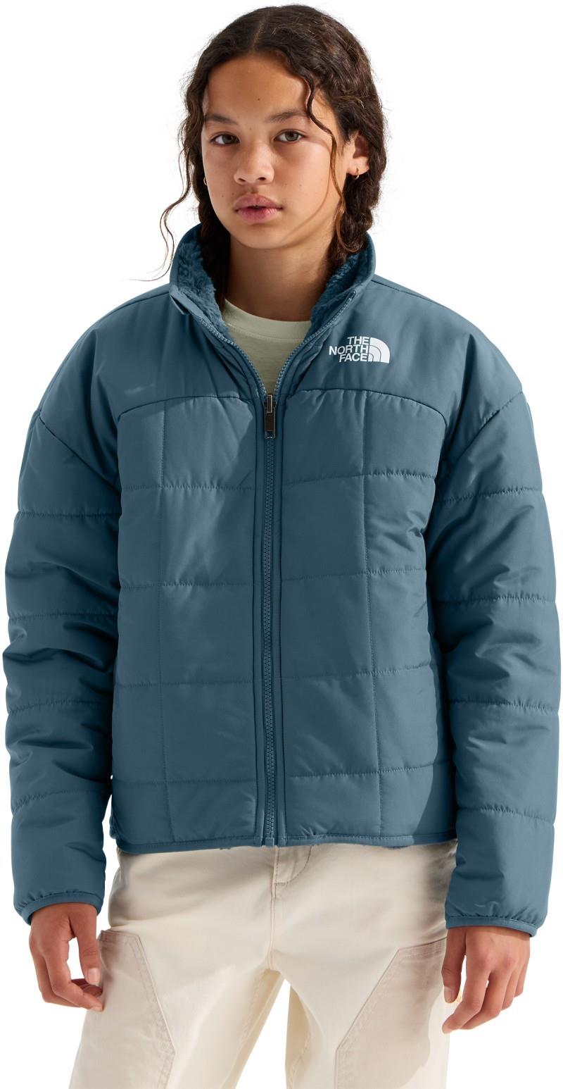 Reversible Shasta Full Zip Jacket - Girls - granite grey 1