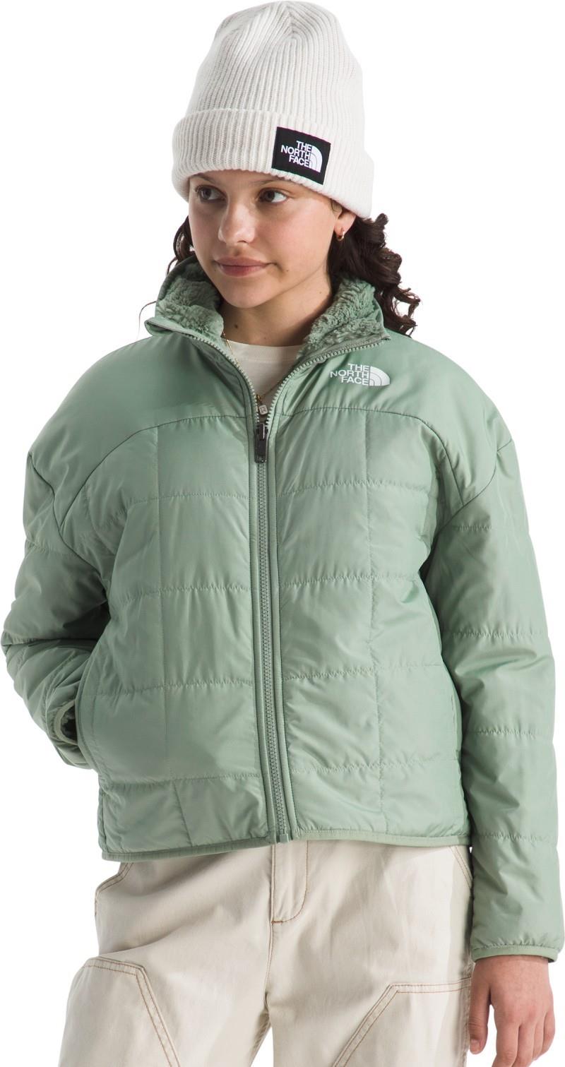 Reversible Shasta Full Zip Jacket - Girls - slate moss 1