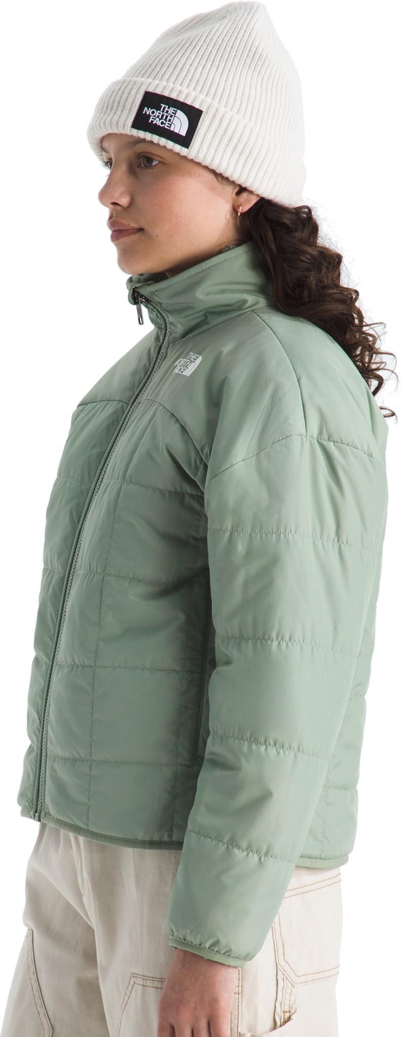 Reversible Shasta Full Zip Jacket - Girls - slate moss 1