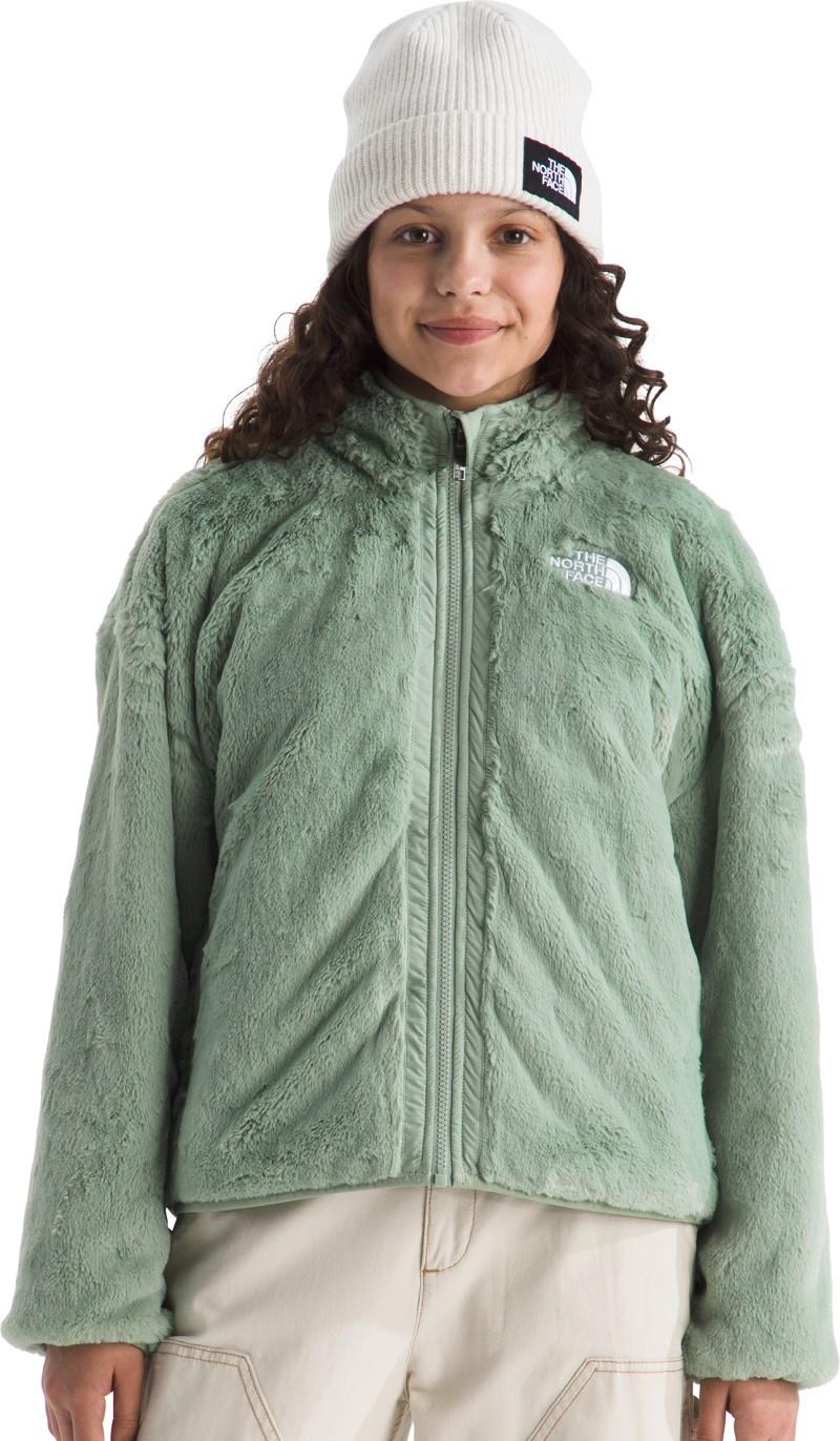 Reversible Shasta Full Zip Jacket - Girls - slate moss 1