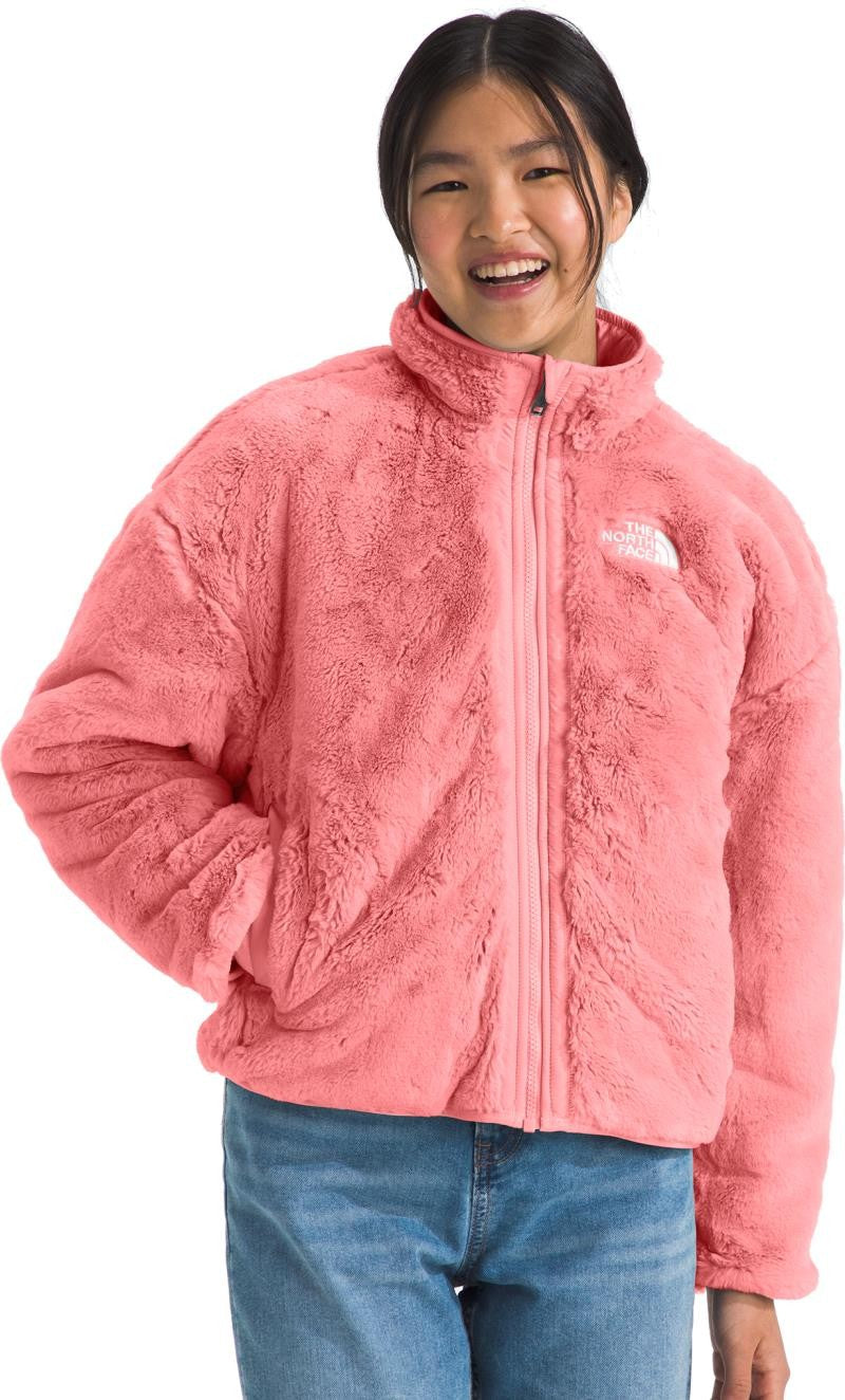Reversible Shasta Full Zip Jacket - Girls - terracotta 1