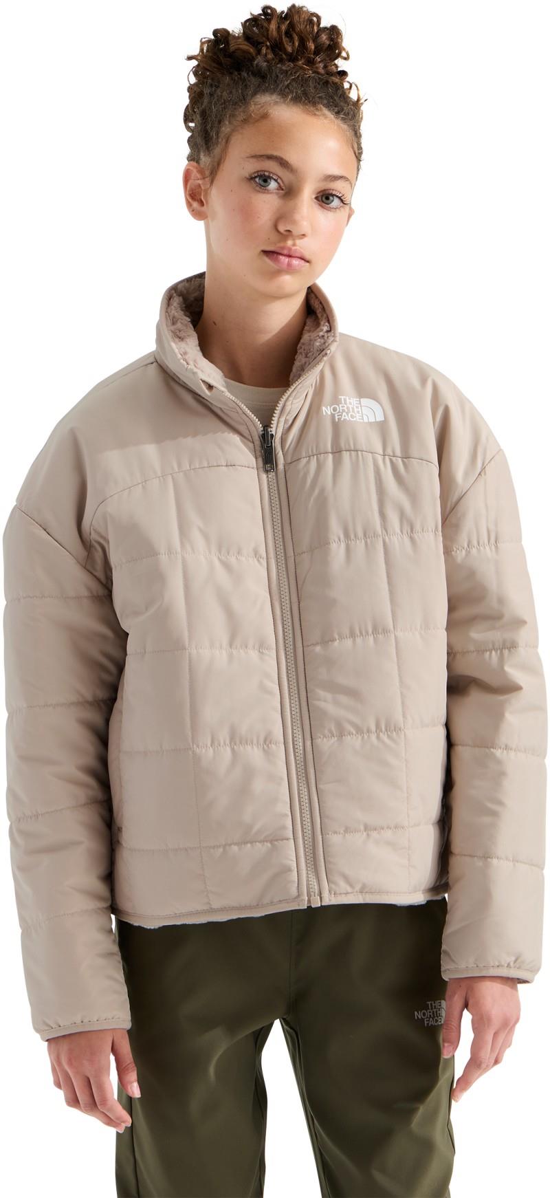 Reversible Shasta Full Zip Jacket - Girls - timeless taupe 1