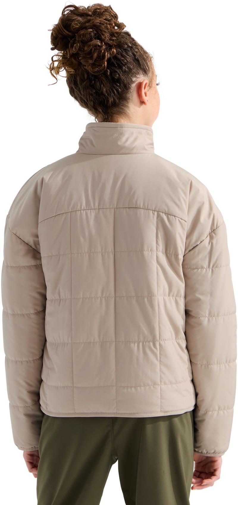 Reversible Shasta Full Zip Jacket - Girls - timeless taupe 1