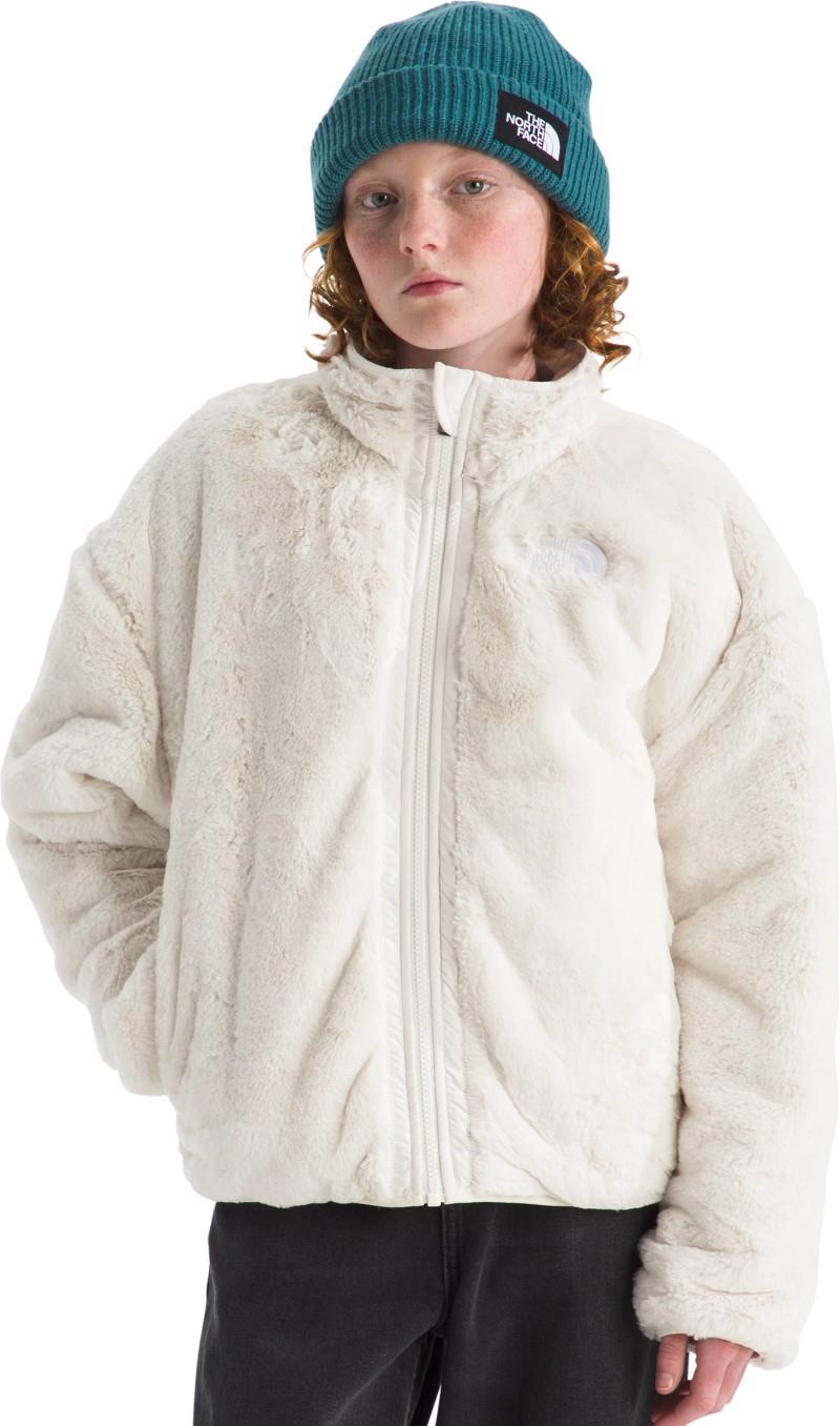 Reversible Shasta Full Zip Jacket - Girls - white dune 1
