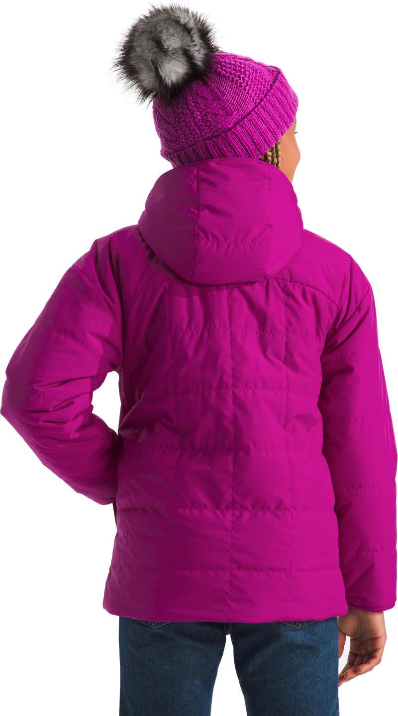 Reversible Shasta Short Parka - Girls - deep mulberry 1