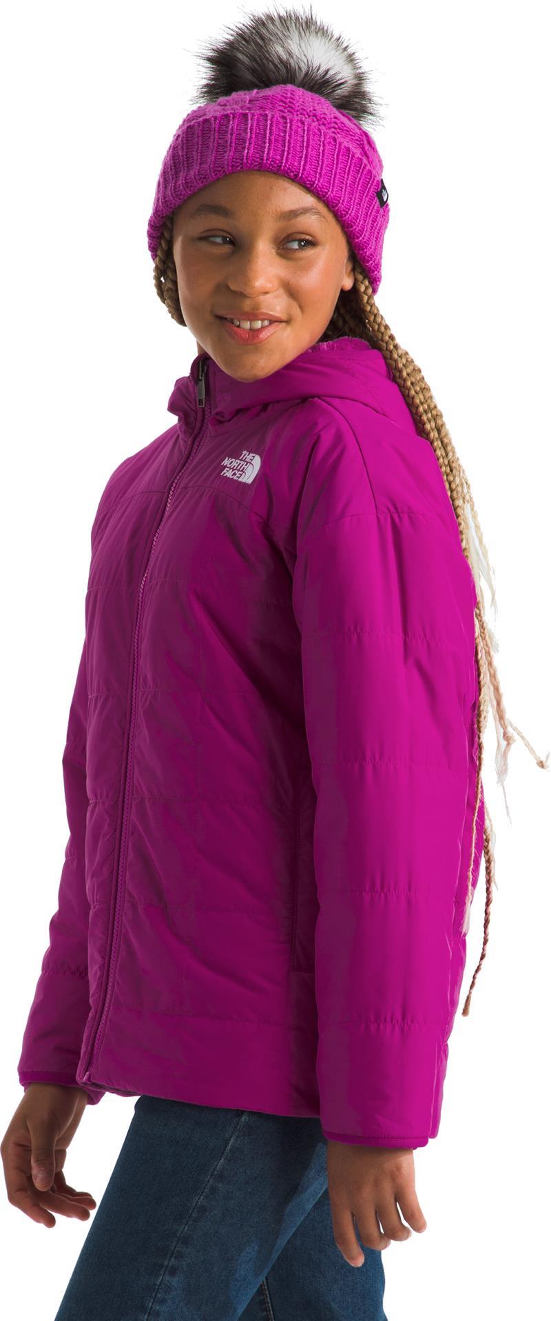 Reversible Shasta Short Parka - Girls - deep mulberry 1