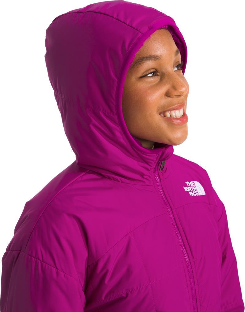 Reversible Shasta Short Parka - Girls - deep mulberry 1
