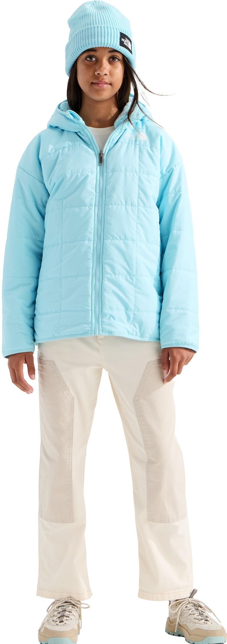 Reversible Shasta Short Parka - Girls - glacier 1
