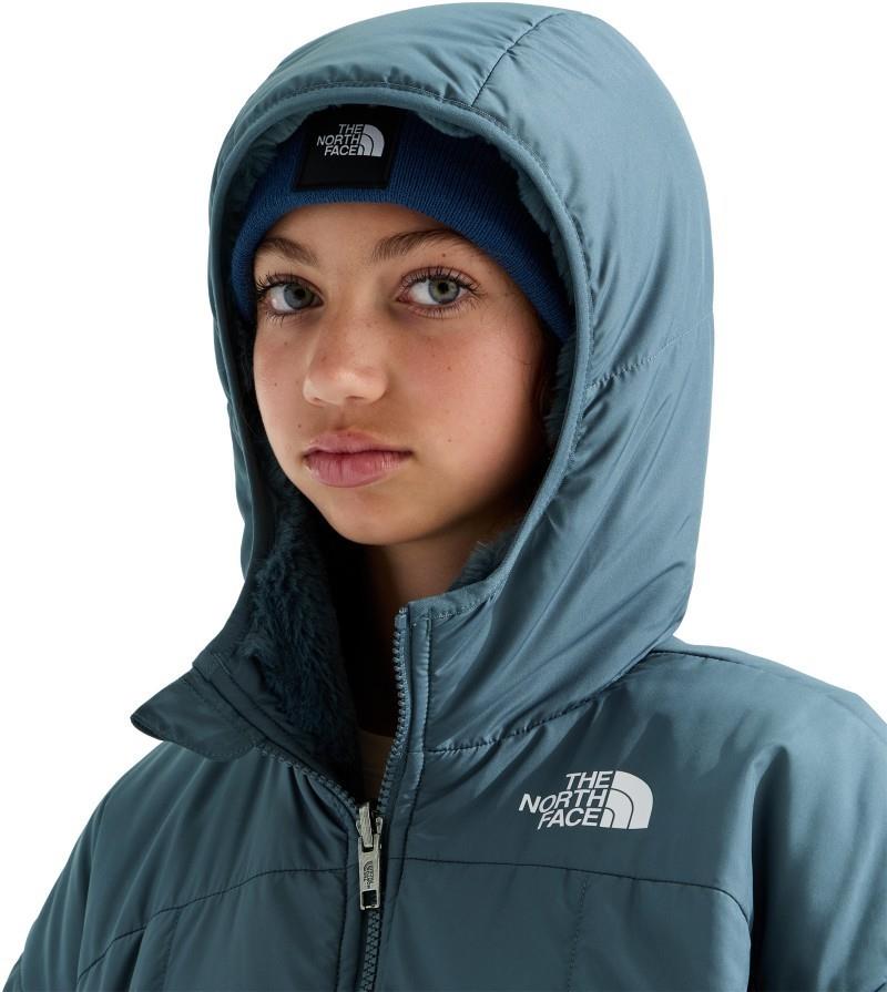 Reversible Shasta Short Parka - Girls - granite grey 1