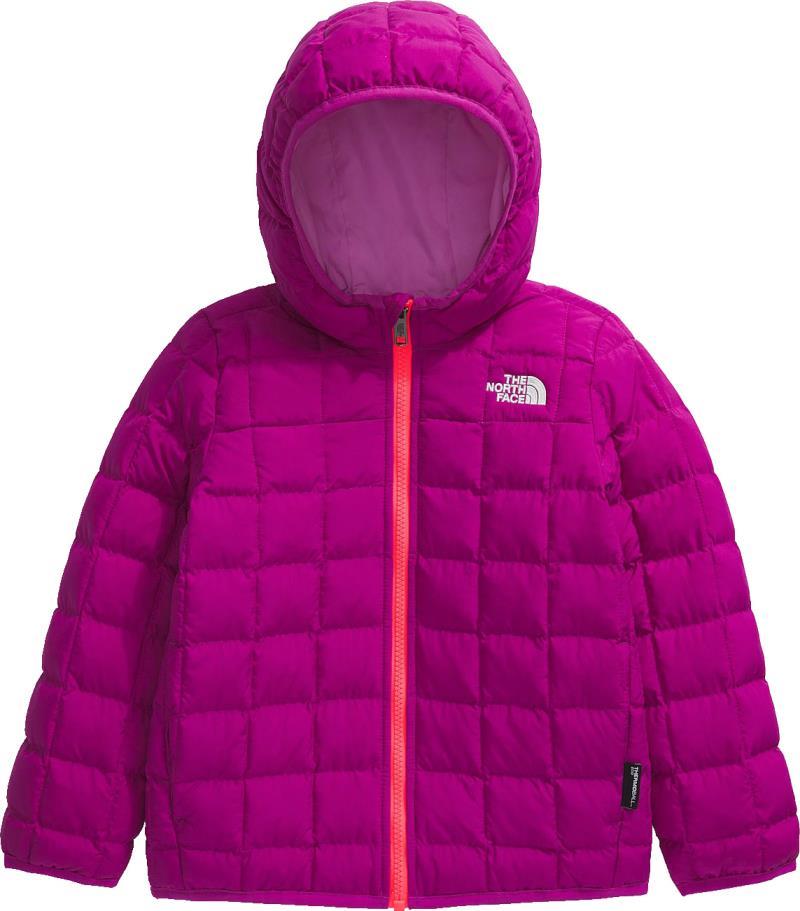 Reversible ThermoBall Hooded Jacket - Kids - deep mulberry 1