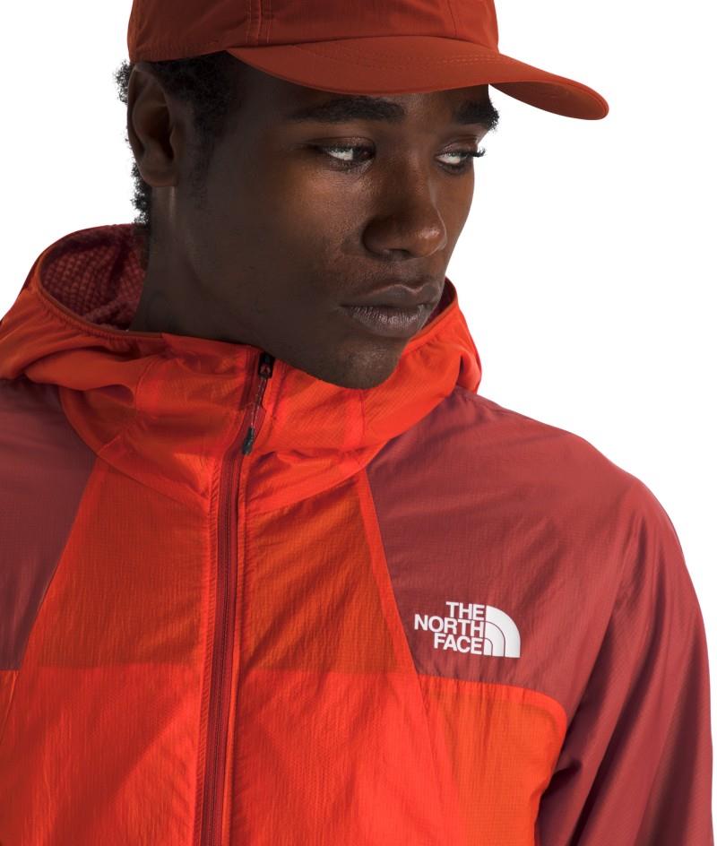 Ridgelite FutureFleece Wind Jacket - Mens - lava red / iron clay 1