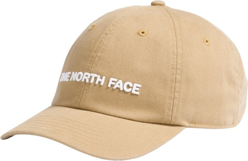 Roomy Norm Hat - washed khaki stone / horizontal logo 1