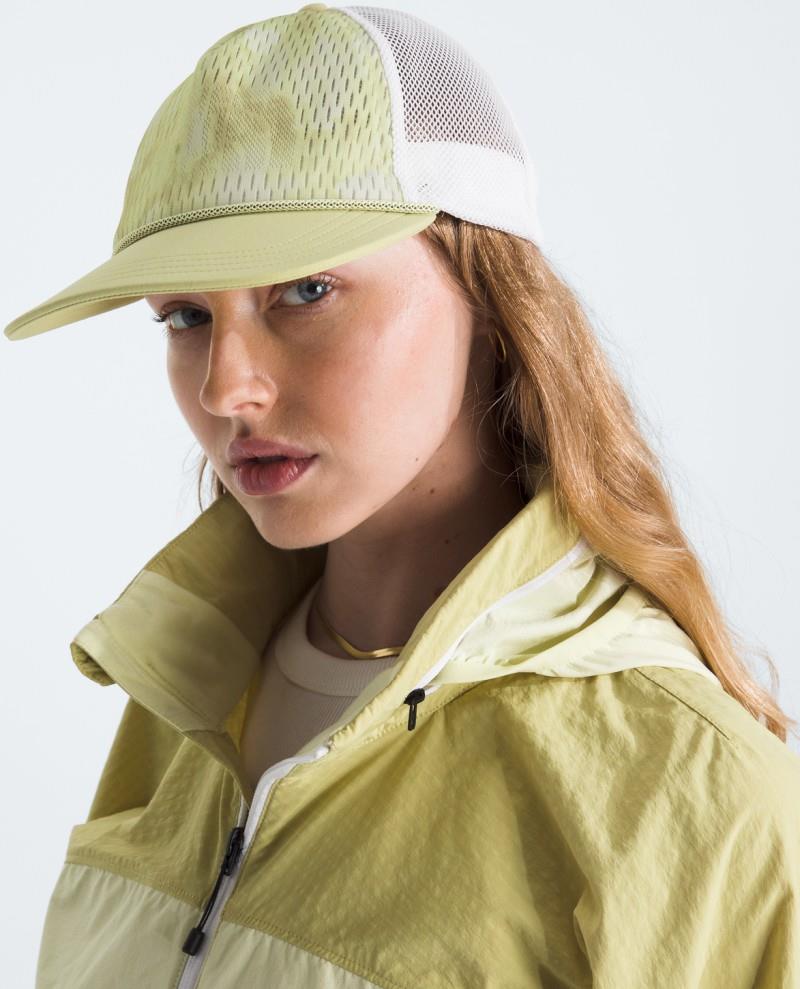 Runner Trucker - lemon mist diffused nature print / pear / tnf whit 1