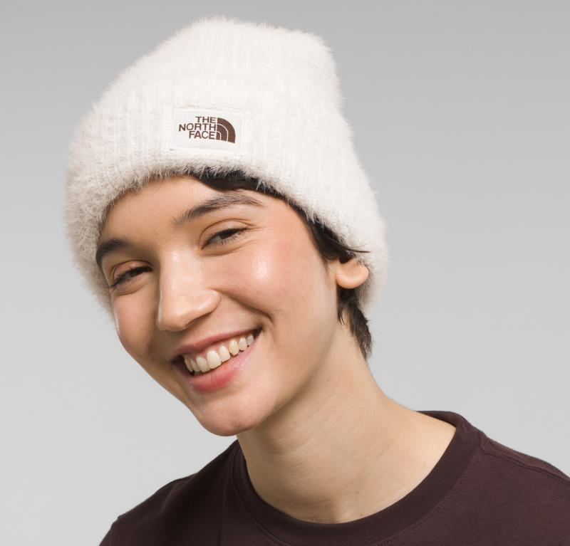 Salty Bae Lined Beanie - gardenia white 1