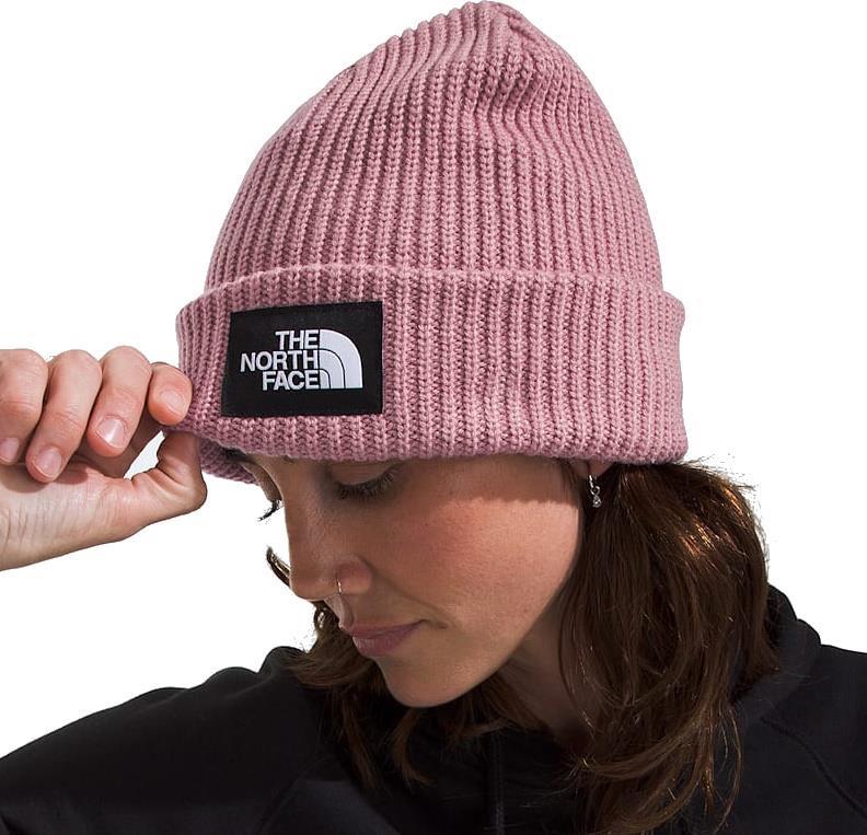 Salty Lined Beanie, Short - mauve 1