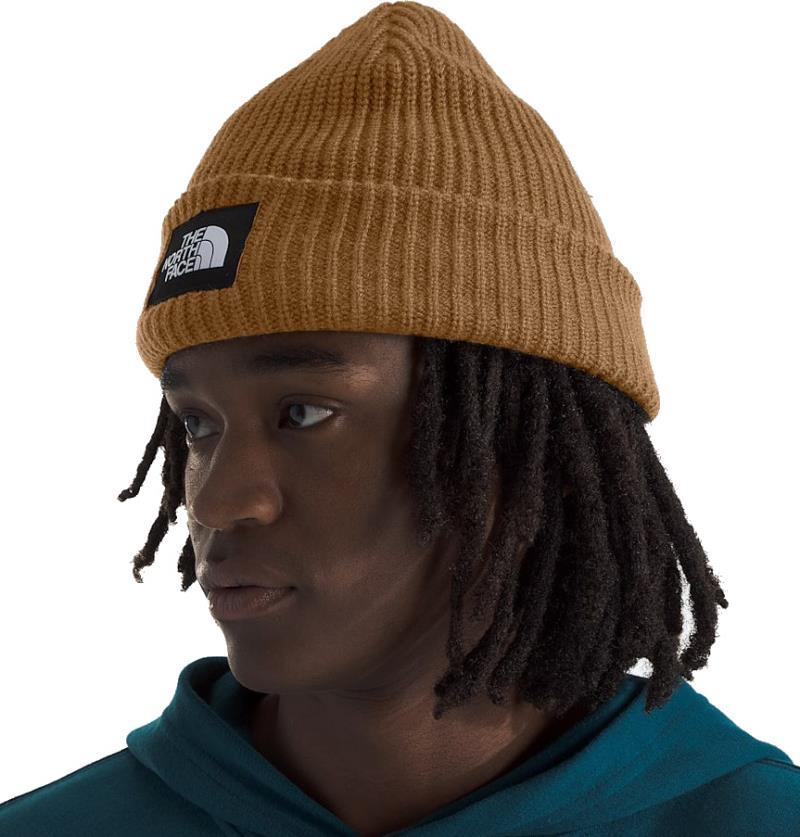 Salty Lined Beanie, Short - utility brown 1