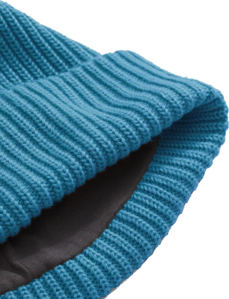 Salty Lined Beanie - Kids - dusk blue 1