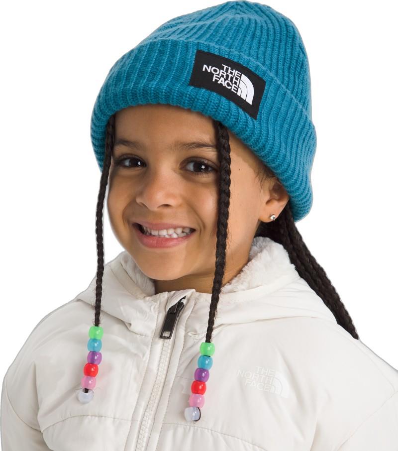 Salty Lined Beanie - Kids - dusk blue 1