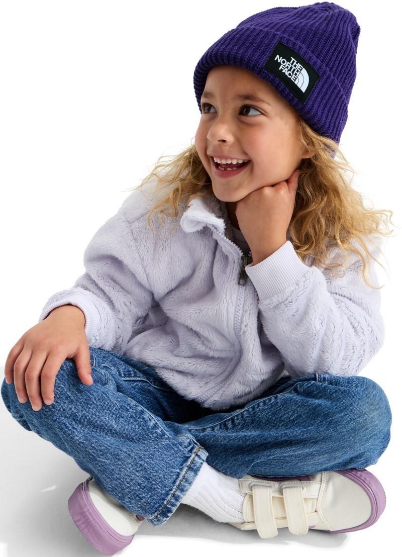 Salty Lined Beanie - Kids - peak purple 1