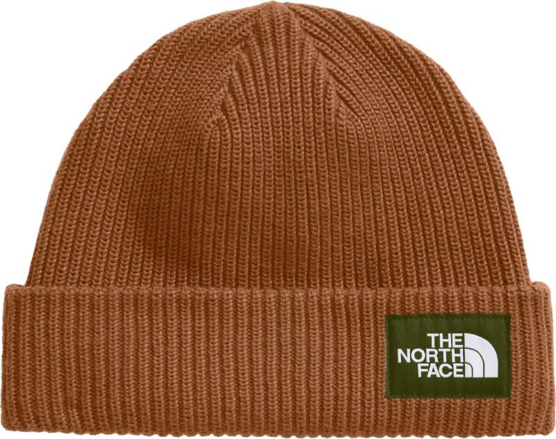 Salty Lined Beanie - burnt umber 1