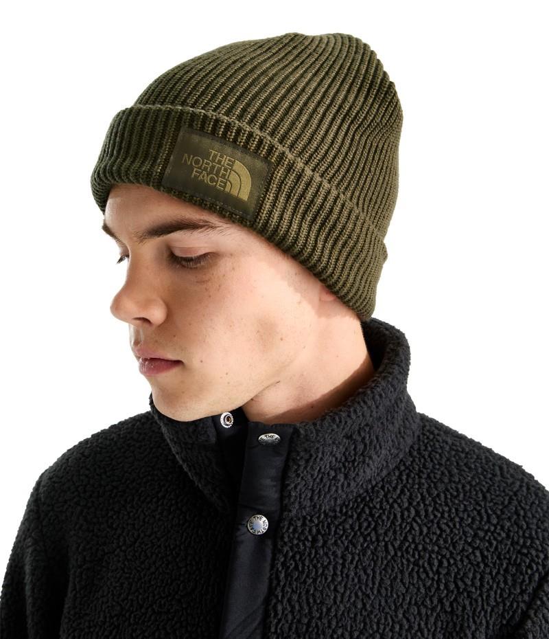 Salty Lined Beanie - caraway seed 1