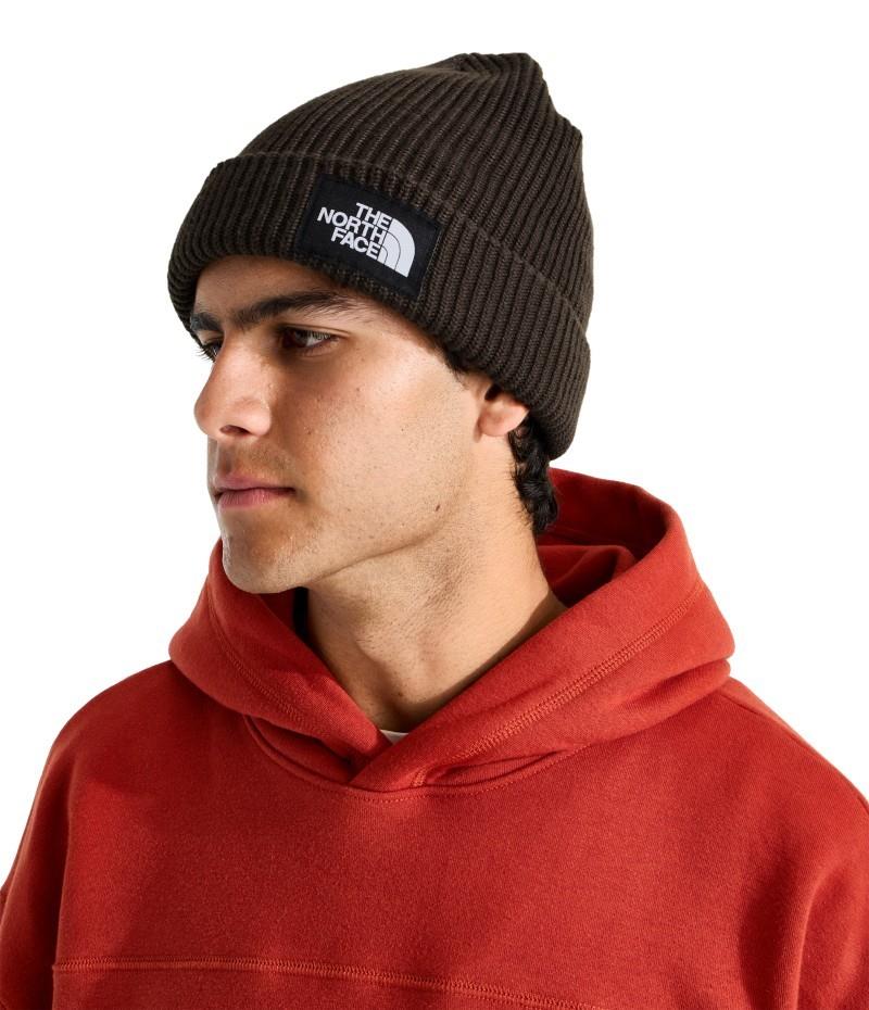 Salty Lined Beanie - dark chestnut 1