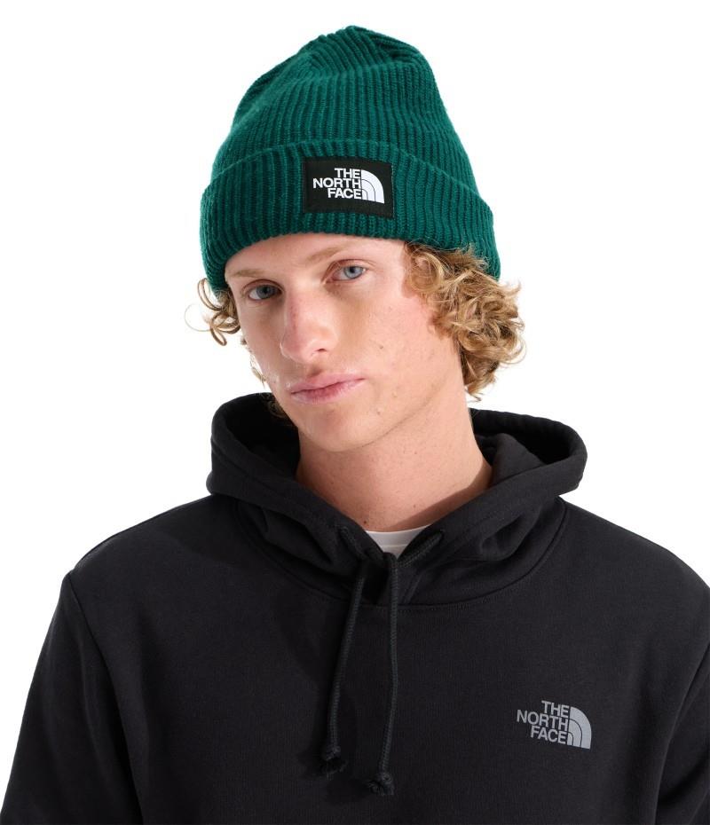 Salty Lined Beanie - pacific teal 1