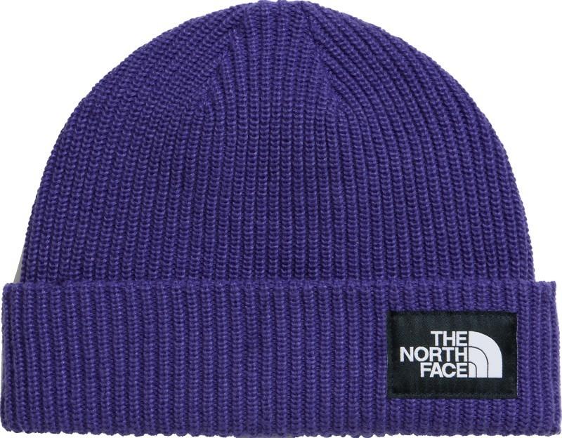 Salty Lined Beanie - peak purple 1