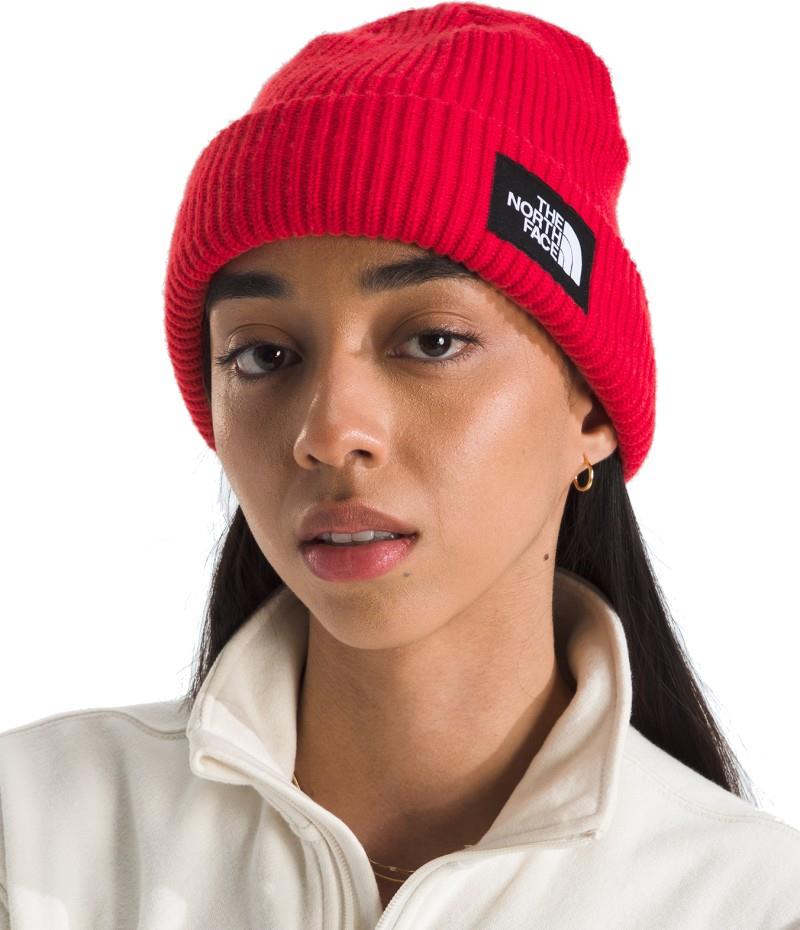 Salty Lined Beanie - tnf red 1